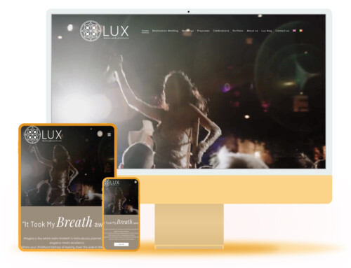 BRAND IDENTITY E SITO WEB – Lux Wedding Studio